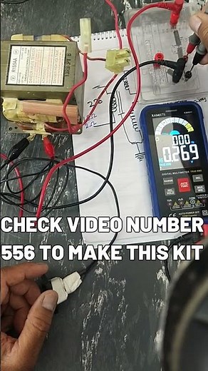 how to test microwave oven high voltage transformer #shorts