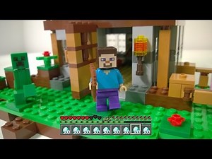 LEGO Minecraft 史蒂夫的家动手玩 #21115