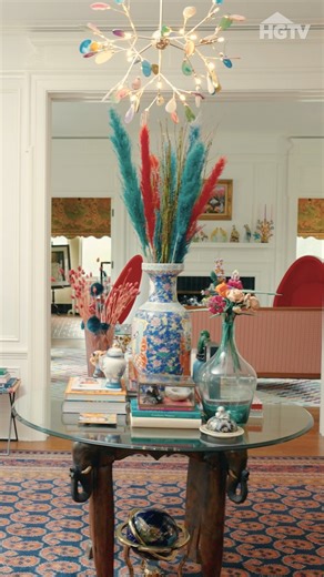 Step inside Dorothy Collier’s colorful, Memphis home — an artist's dream layered with vintage finds and bold pattern✨ Tune in to see the full tour on HGTV Home’s YouTube channel: https://youtu.be/Uovzq9feYuo?si=FHHCbtIG1rEiAzJh | HGTV