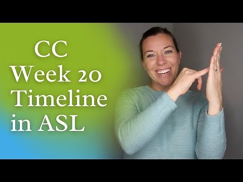 CC Timeline Week 20 Hand motions in ASL