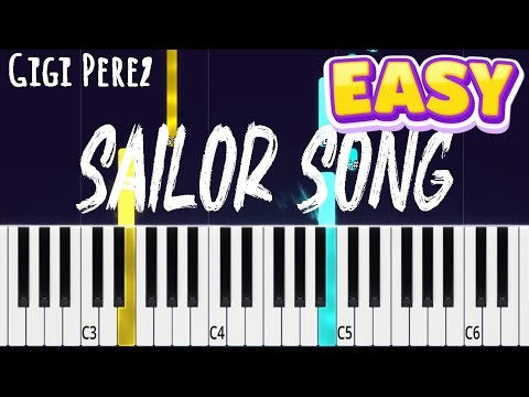 Sailor Song – Gigi Perez | Easy Piano Tutorial for Beginners