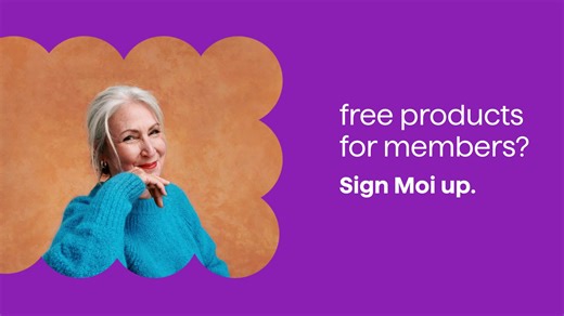 Taking advantage of plenty of benefits and rewards, that is so Moi. 🛍️🎁✨ Certain conditions apply. Details at moiprogram.ca | Jean Coutu