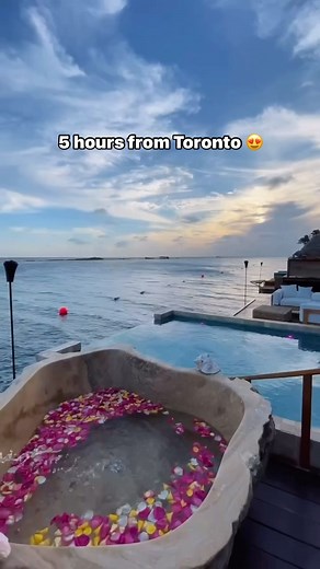 Audy | Travel Content Creator | 5 HOURS ✈️ FROM TORONTO 👇 You need to add this top destination to your bucket list! Did you know we had overwater bungalows only 5 hours... | Instagram