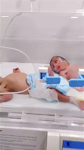 twins baby and sleep mood