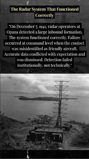 The Radar That Worked—and Was Ignored