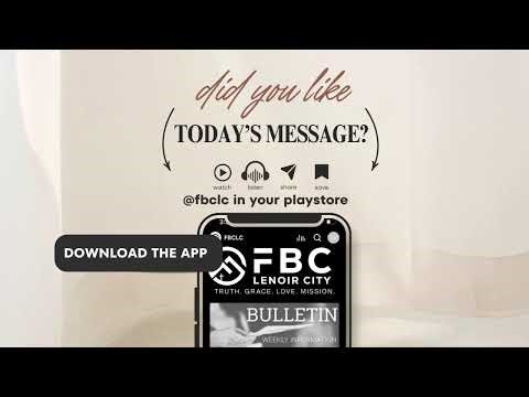 10.19.25 - 9:00am FBC Lenoir City Worship - Life Center