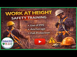Work At Height Safety Training | Fall Protection, Harness, Ladders & Rescue | Global EHS