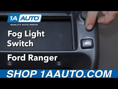 How to Replace Fog Light Switch 98-12 Ford Ranger