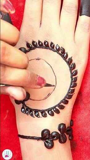 Rakhi Mhendi Design for hand - Dot mehndi design | Mehendi Design | Mehndi design for hand