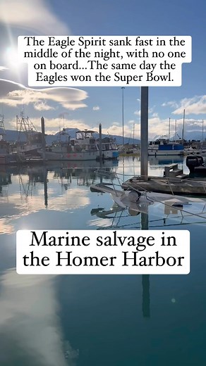 #marinesalvage #salvage #EagleSpirit #homerharbor #homerspit #homeralaska #diving #boats | Tim Hatfield