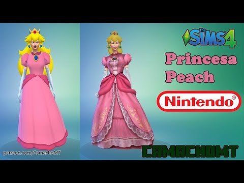 Princess Peach | Super Mario Bros | Sims 4 |