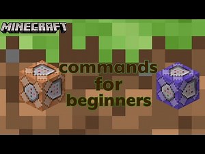 Minecraft commands for beginners, on bedrock.