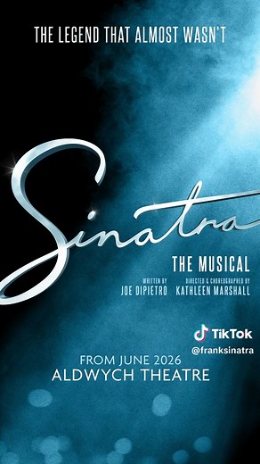 Start spreading the news. The WEST END PREMIERE of #SinatraMusical is coming to the Aldwych Theatre from June 2026. You’ll want to be a part of it. Sign up for priority booking 👉 SinatraMusical.com