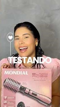 Escova Rotativa 5 em 1 Black Rose Mondial