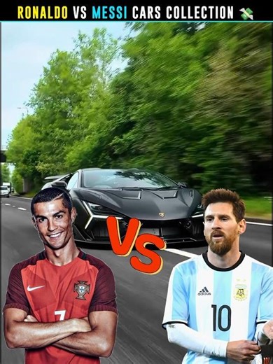Ronaldo Vs Messi Car Collection ll रोनाल्डो vs मेसी ll The Factz ll #shorts #ronaldo #messi