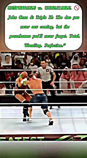 Unstoppable vs. Unbeatable: John Cena & Triple H