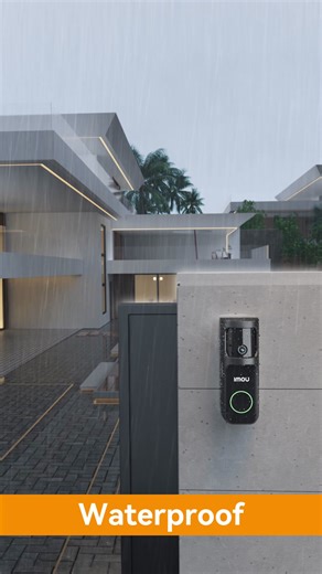 8.8K views · 52 reactions | The Imou Doorbell 3 Kit is weatherproof and ready for rain or shine. ☔ #Weatherproof #ImouDoorbell3 #RainOrShineProtection | Imou Global | Facebook