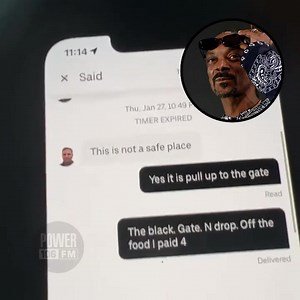 #SnoopDogg reacts to #UberEats driver being scared to deliver his food. 👀 📸: Getty Images | Power 106 Los Angeles