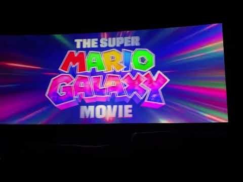 The Super Mario Galaxy Movie Title Card
