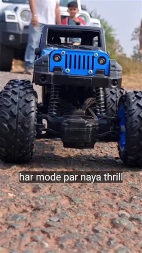 New RC Mahindra Thar ROXX 4x4 Unboxing & Extreme Off-Road Test! 🏎️🔥