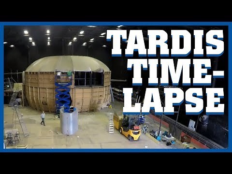 TARDIS Deconstruction Timelapse | Doctor Who