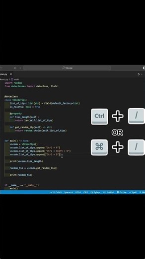 #shorts #vscode #vsco #python #codingtips #learntocode #programminglife #techsupport #devtips