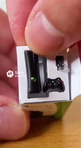 Unboxing mini Xbox 360 Slim con 😱🎮 #xbox360 #xbox #unboxing #asmr #viral #shorts #gaming #viralvideo