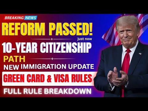 Breaking News: 2025 U.S. Immigration Changes – Updated Green Card, Visa & Citizenship Rules
