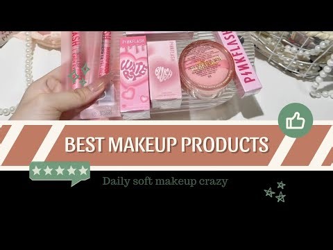 Cute Pink Makeup Collection 💄✨ | Aesthetic Beauty Haul#beauty 