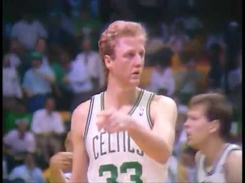 Bird's steal 1987 ECF Game 5
