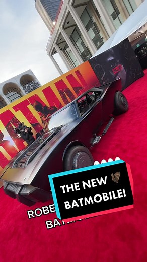 Robert Pattinson Batmobile Revealed