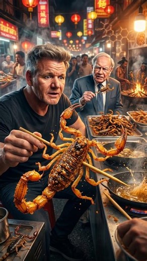 The Tribe That Eats Scorpions #Scorpion #StreetFood #SurvivalFood