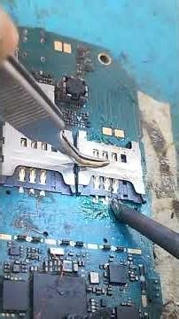 Remove sim connector and replace new sim jack#shortvideo #viralshorts #reels #technology.....😎😲👈