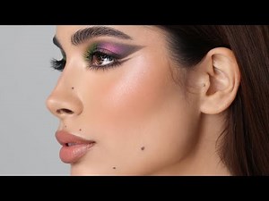 HOW TO: ELECTRIC EYESHADOW | Hindash