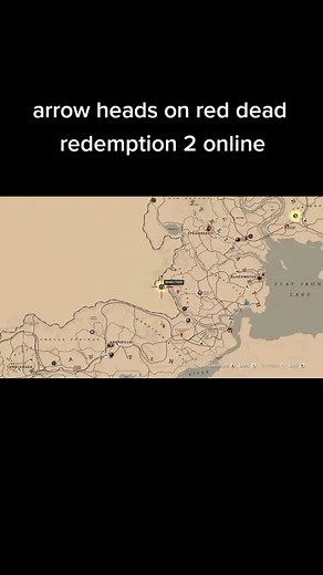 Arrowheads and Trapper Locations in RDR2 Online