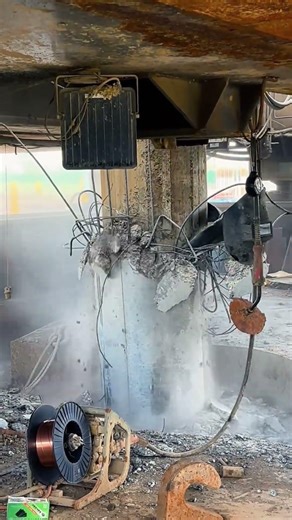 How to Demolish Concrete Piles | Heavy Machinery