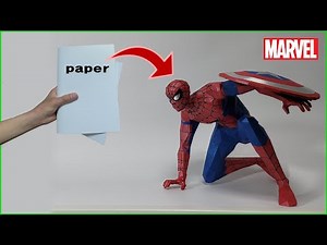 oigami spider man papercraft