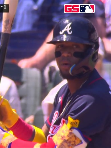 RONALD ACUÑA JR Brilla en el Juego de ATLANTA BRAVES