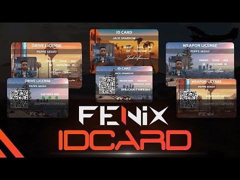 DocumentV | fnx-idcard | id, documents and license for ESX and QBCORE