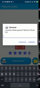 Generador de Tablas de Loteria
