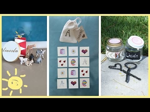 DIY | 3 Super Cute Party Favors (cheap &easy!!)