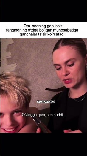 Ota ona va farzand tarbiyasi #life#family#advice Psixolog Sevinchdan