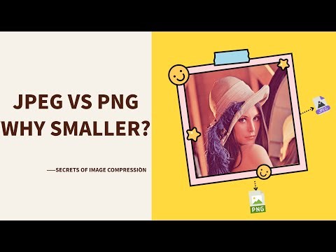 Why JPEGs Are Smaller Than PNGs | Image Compression Explained