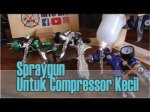 Spray Gun Untuk Compressor Kecil