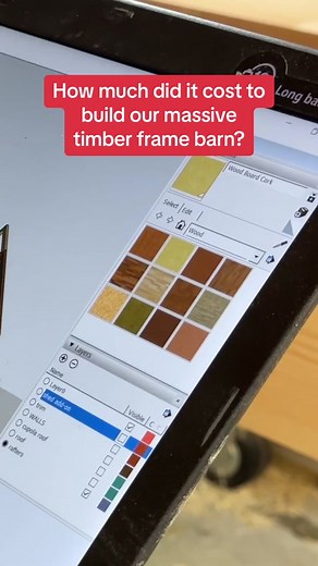 It’s here! The full build and cost breakdown for our farm’s timber frame barn #barn #timberframe #timberframebuilds