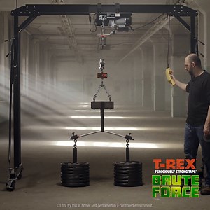 1.1K reactions · 205 shares | Get the tape that'll sink its teeth in. New T-Rex® Brute Force® Tape is the absolute strongest duct tape. | T-Rex Tape | Facebook