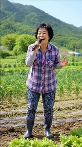 畑仕事をしていたおばさんの驚異の歌唱力！なみだの操