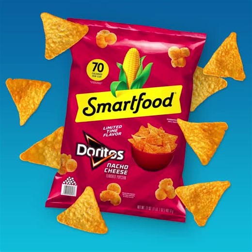 1.5K views · 63 reactions | What happens when Doritos + Smartfood collide? Taste the deliciousness for yourself for a limited time with Doritos Nacho Cheese Smartfood! Who’s tried it? | PepsiCo | Facebook