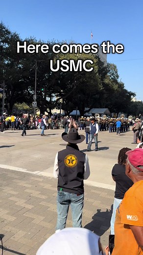 USMC Marching Band at Houston Rodeo
