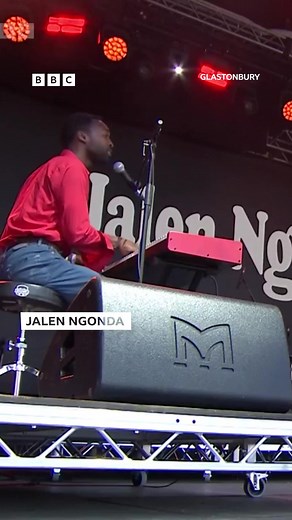 @Jalen_Ngonda wows Glastonbury with a soulful 'Come Around and Love Me' 🧡 Listen on @bbcsounds | Watch on BBC iPlayer #Glastonbury #BBCGlasto